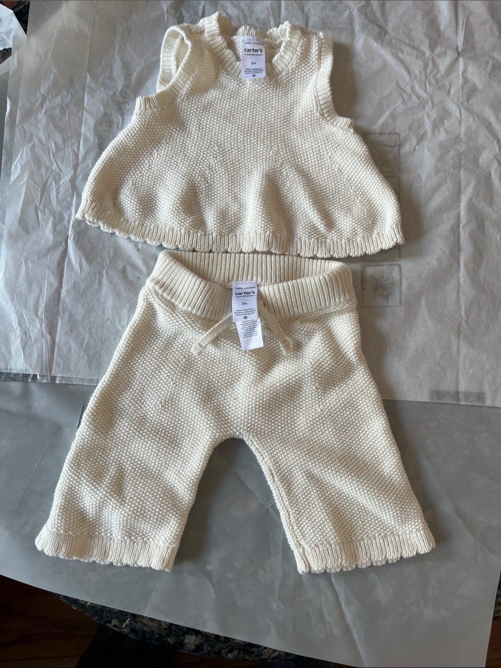 Little  white baby set